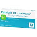 CETIRIZIN 10-1A Pharma Filmtabletten