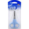 BABYSCHERE 9 cm gebogen blau