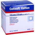 CUTISOFT Cotton Kompr.7,5x7,5 cm ster.12fach