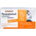 PARACETAMOL-ratiopharm 250 mg Zäpfchen