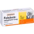 FOLSÄURE RATIOPHARM 5 mg Tabletten