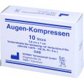 AUGENKOMPRESSEN 5,8x7 cm unsteril