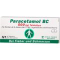 PARACETAMOL BC 500 mg Tabletten