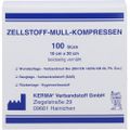 ZELLSTOFF MULLKOMPRESSEN 10x20 cm unsteril