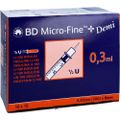 BD MICRO-FINE+ U 100 Ins.Spr.0,3x8 mm