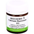 BIOCHEMIE 1 Calcium fluoratum D 3 Tabletten