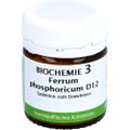BIOCHEMIE 3 Ferrum phosphoricum D 12 Tabletten