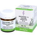 BIOCHEMIE 15 Kalium jodatum D 12 Tabletten