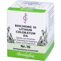 BIOCHEMIE 16 Lithium chloratum D 6 Tabletten