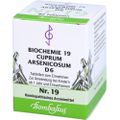 BIOCHEMIE 19 Cuprum arsenicosum D 6 Tabletten