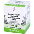 BIOCHEMIE 19 Cuprum arsenicosum D 12 Tabletten