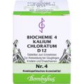 BIOCHEMIE 4 Kalium chloratum D 12 Tabletten
