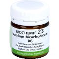 BIOCHEMIE 23 Natrium bicarbonicum D 6 Tabletten