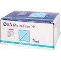 BD MICRO-FINE+ Insulinspr.1 ml U40 12,7 mm