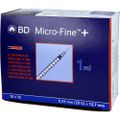 BD MICRO-FINE+ Insulinspr.1 ml U100 12,7 mm