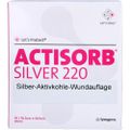 ACTISORB 220 Silver 10,5x10,5 cm steril Kompressen