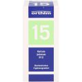 BIOCHEMIE Orthim 15 Kalium jodatum D 12 Tabletten