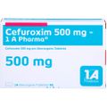 CEFUROXIM 500 mg-1A Pharma überzogene Tabletten