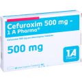 CEFUROXIM 500 mg-1A Pharma überzogene Tabletten