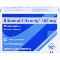 SILDENAFIL Hennig 100 mg Filmtabletten