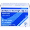 SILDENAFIL Hennig 100 mg Filmtabletten