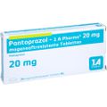 PANTOPRAZOL-1A Pharma 20 mg magensaftres.Tabletten