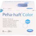 PEHA-HAFT Color Fixierbinde 6 cmx20 m blau