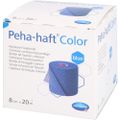 PEHA-HAFT Color Fixierbinde 8 cmx20 m blau