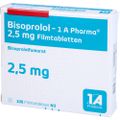 BISOPROLOL-1A Pharma 2,5 mg Filmtabletten