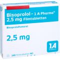 BISOPROLOL-1A Pharma 2,5 mg Filmtabletten