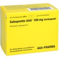 GABAPENTIN AAA 100 mg Hartkapseln