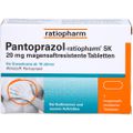 PANTOPRAZOL-ratiopharm SK 20 mg magensaftres.Tabl.