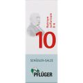 BIOCHEMIE Pflüger 10 Natrium sulfur.D 6 Tabletten