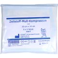 ZELLSTOFF MULLKOMPRESSEN 10x10 cm steril