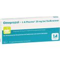 OMEPRAZOL-1A Pharma 20 mg bei Sodbrennen HKM