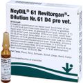 NEYDIL Nr.61 Revitorgan Dil.D 4 pro Ampullen vet.