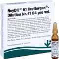 NEYDIL Nr.61 Revitorgan Dil.D 4 pro Ampullen vet.