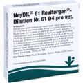 NEYDIL Nr.61 Revitorgan Dil.D 4 pro Ampullen vet.