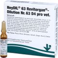 NEYDIL Nr.63 Revitorgan Dil.D 4 pro Ampullen vet.