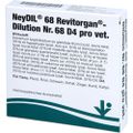 NEYDIL Nr.68 Revitorgan Dil.D 4 pro Ampullen vet.