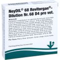 NEYDIL Nr.68 Revitorgan Dil.D 4 pro Ampullen vet.