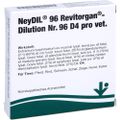 NEYDIL Nr.96 Revitorgan Dil.D 4 pro Ampullen vet.