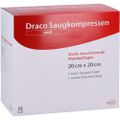 SAUGKOMPRESSEN steril 20x20 cm Draco