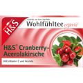 H&amp;S Cranberry Acerolakirsche Filterbeutel