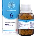 BIOCHEMIE DHU 6 Kalium sulfur.D 6 Tabletten