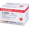 D-DIMER Cleartest Vollblut TVT LE DIC