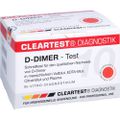 D-DIMER Cleartest Vollblut TVT LE DIC