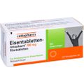EISENTABLETTEN ratiopharm 100 mg Filmtabletten