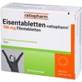 EISENTABLETTEN ratiopharm 100 mg Filmtabletten