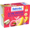 BEBIVITA feine Früchte Pfirsich-Banane in Apfel